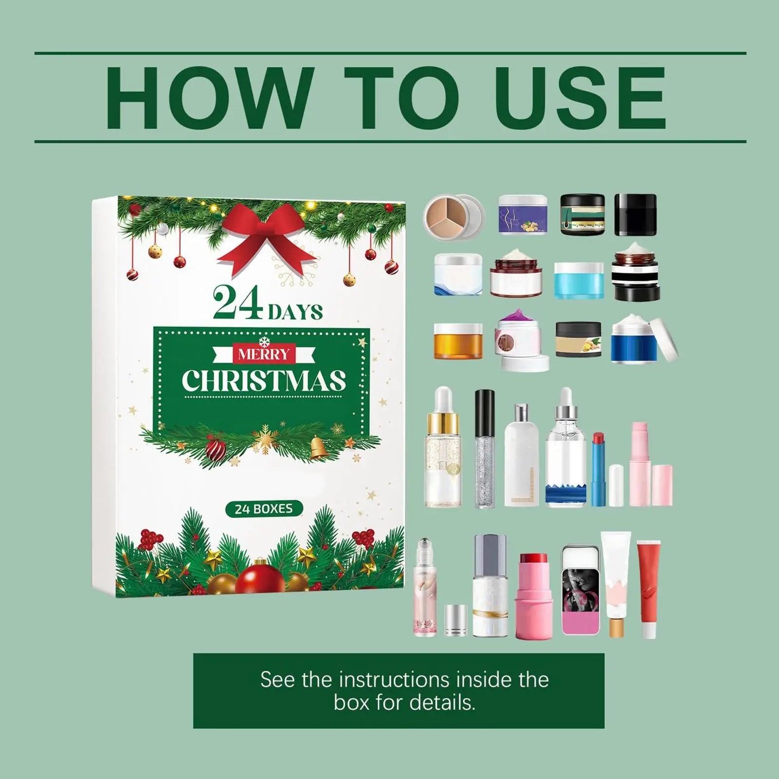 Nexora™ Advent Skincare Calendar - 24 Premium Skincare Products