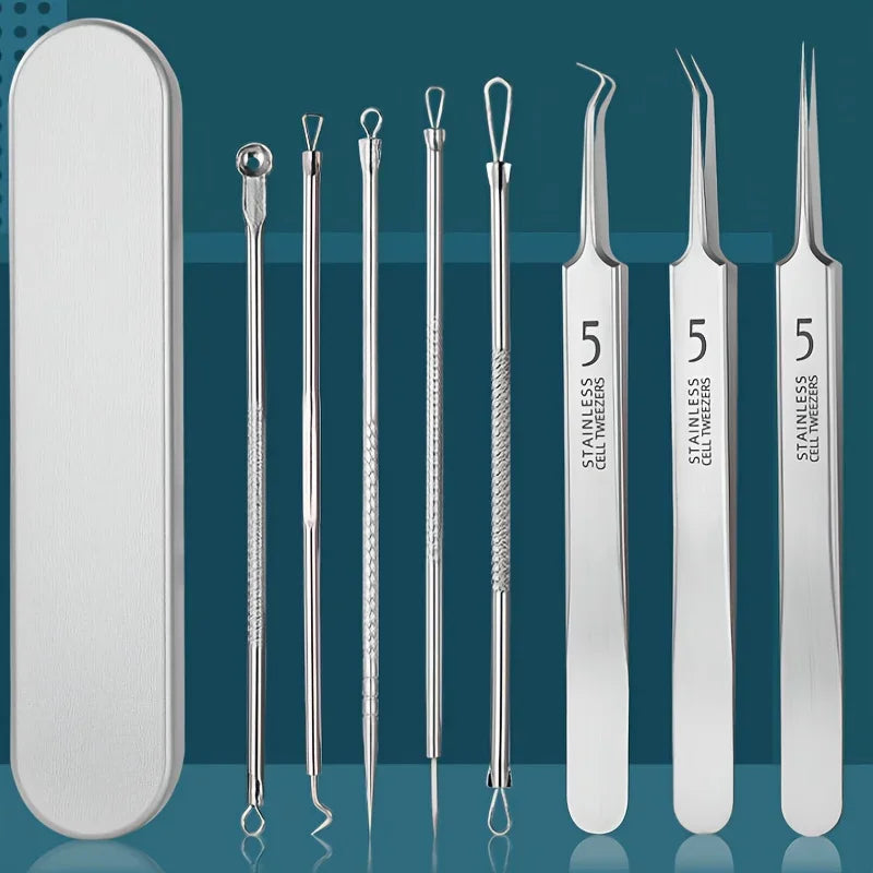 Nexora™ 1/3/8pcs Stainless Steel Blackhead Removal - Tool Set