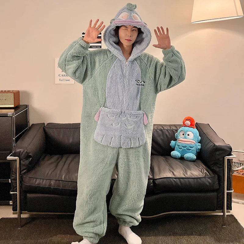 Nexora™ Kigurumis Winter Couple Pajamas