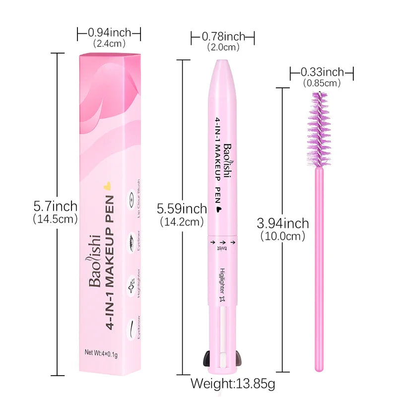 Nexora™ 4 in 1 Multi-function Makeup Pen