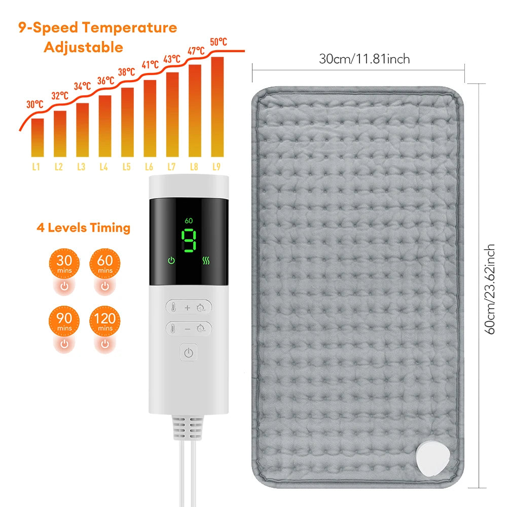 Nexora™ Electric Heating Pad Winter Warm For Bed Blankets