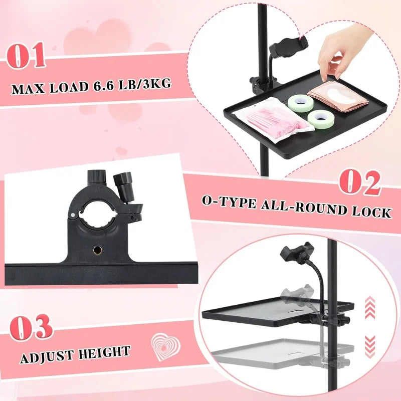 Nexora™ Adjustable Lash Tray Holder