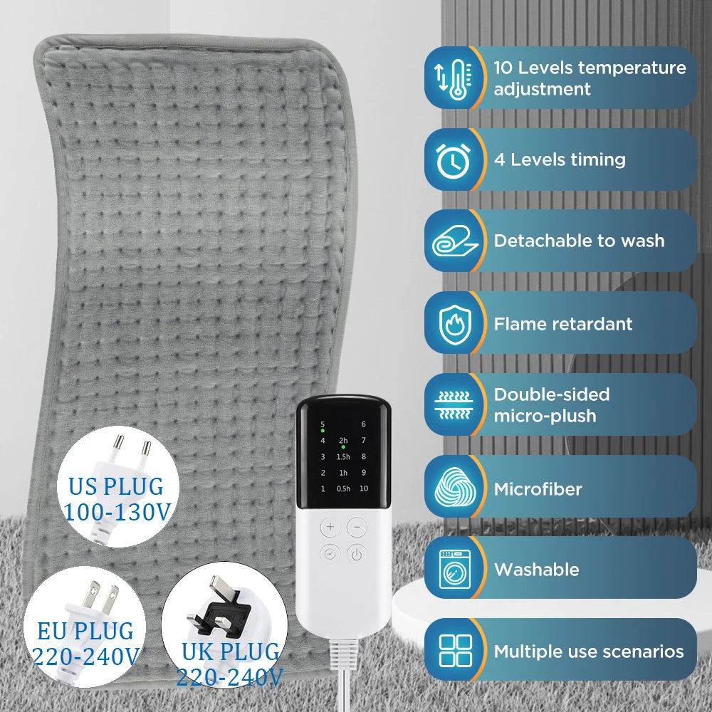 Nexora™ Electric Heating Pad Winter Warm For Bed Blankets