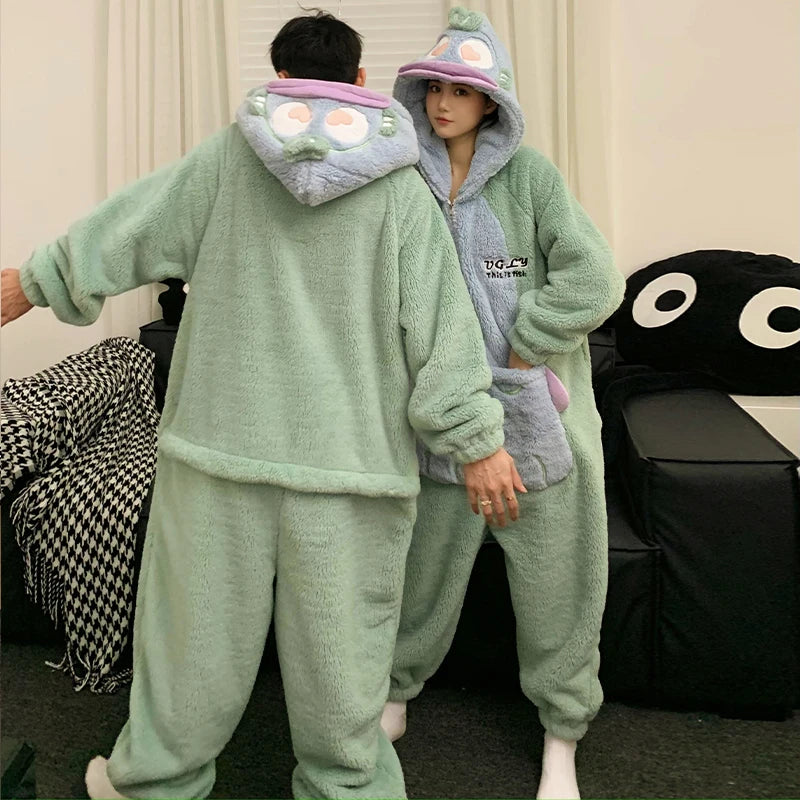 Nexora™ Kigurumis Winter Couple Pajamas